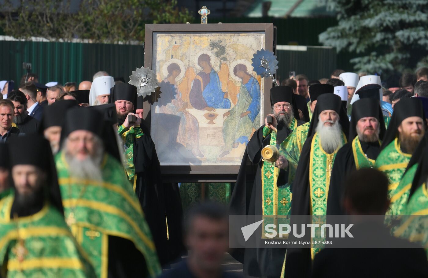 Russia Religion Trinity Icon