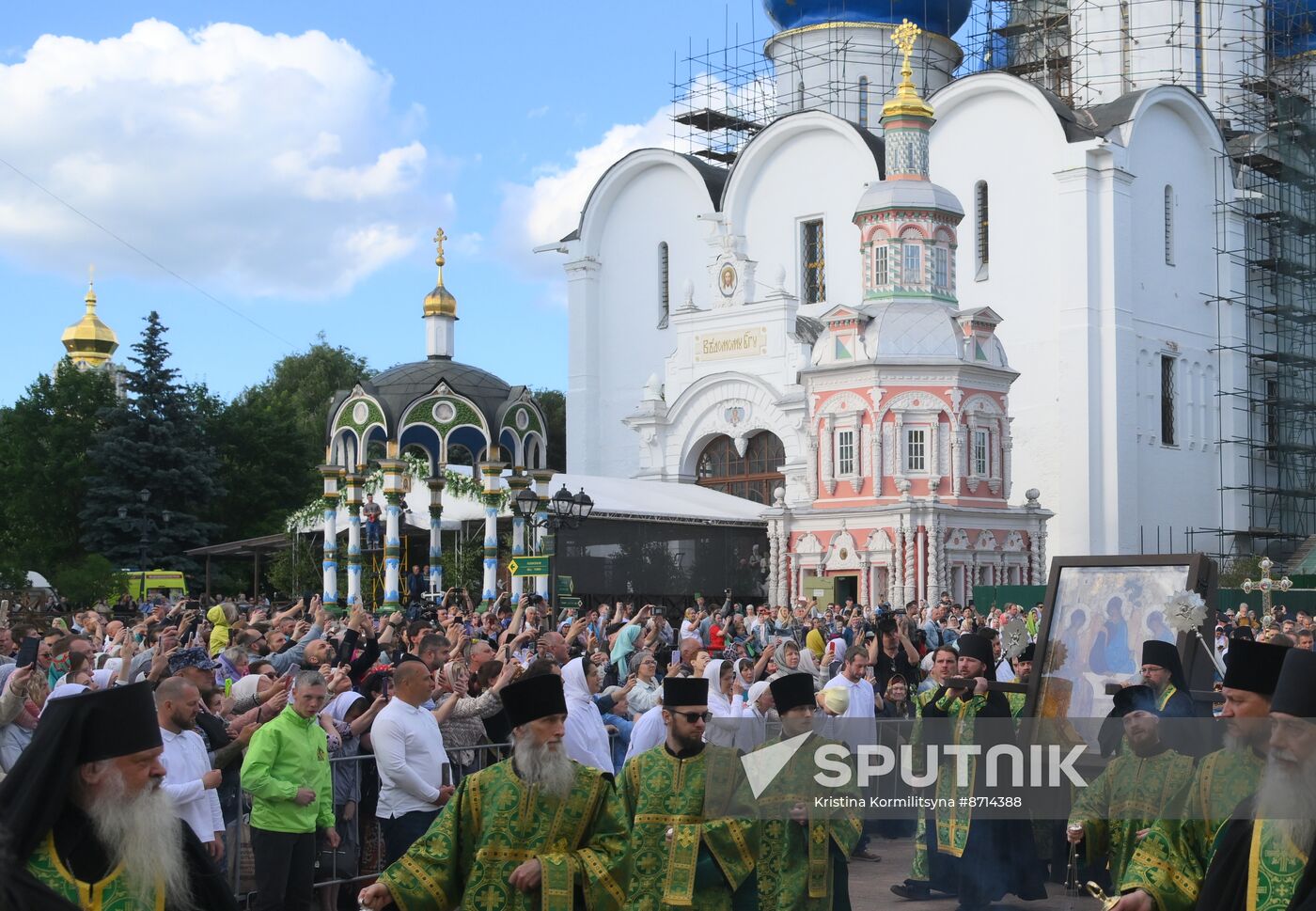 Russia Religion Trinity Icon