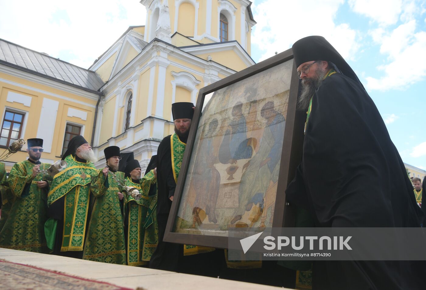 Russia Religion Trinity Icon