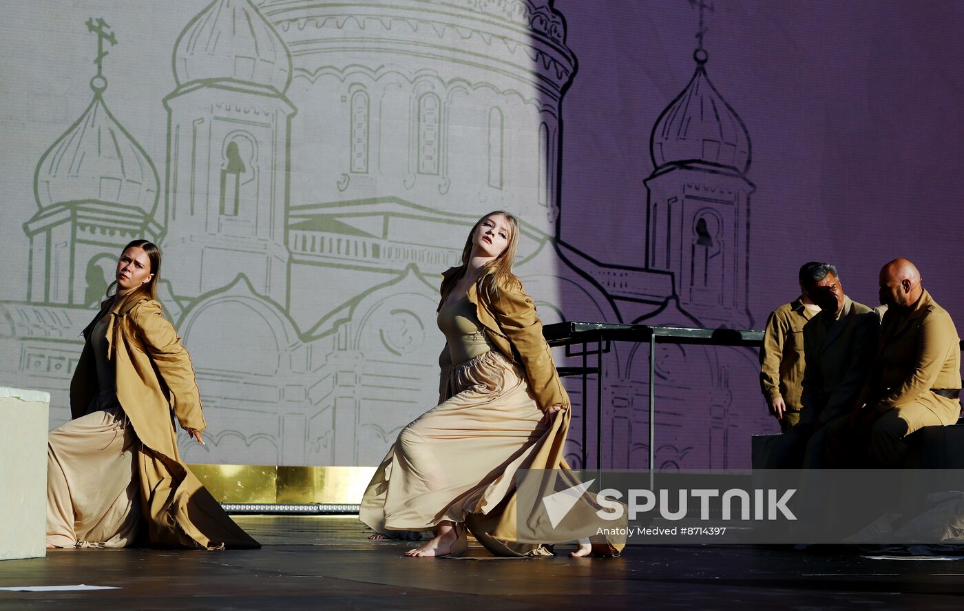 RUSSIA EXPO. The Fate of a Man: First Spring performance