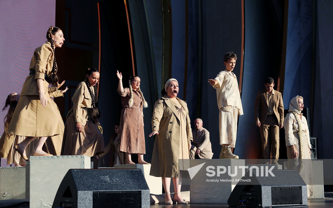 RUSSIA EXPO. The Fate of a Man: First Spring performance