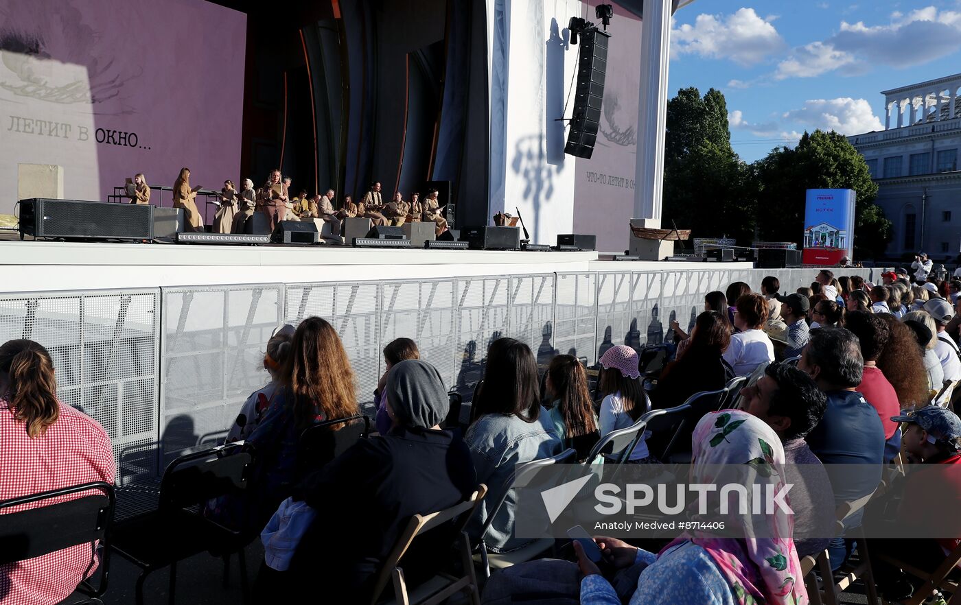 RUSSIA EXPO. The Fate of a Man: First Spring performance