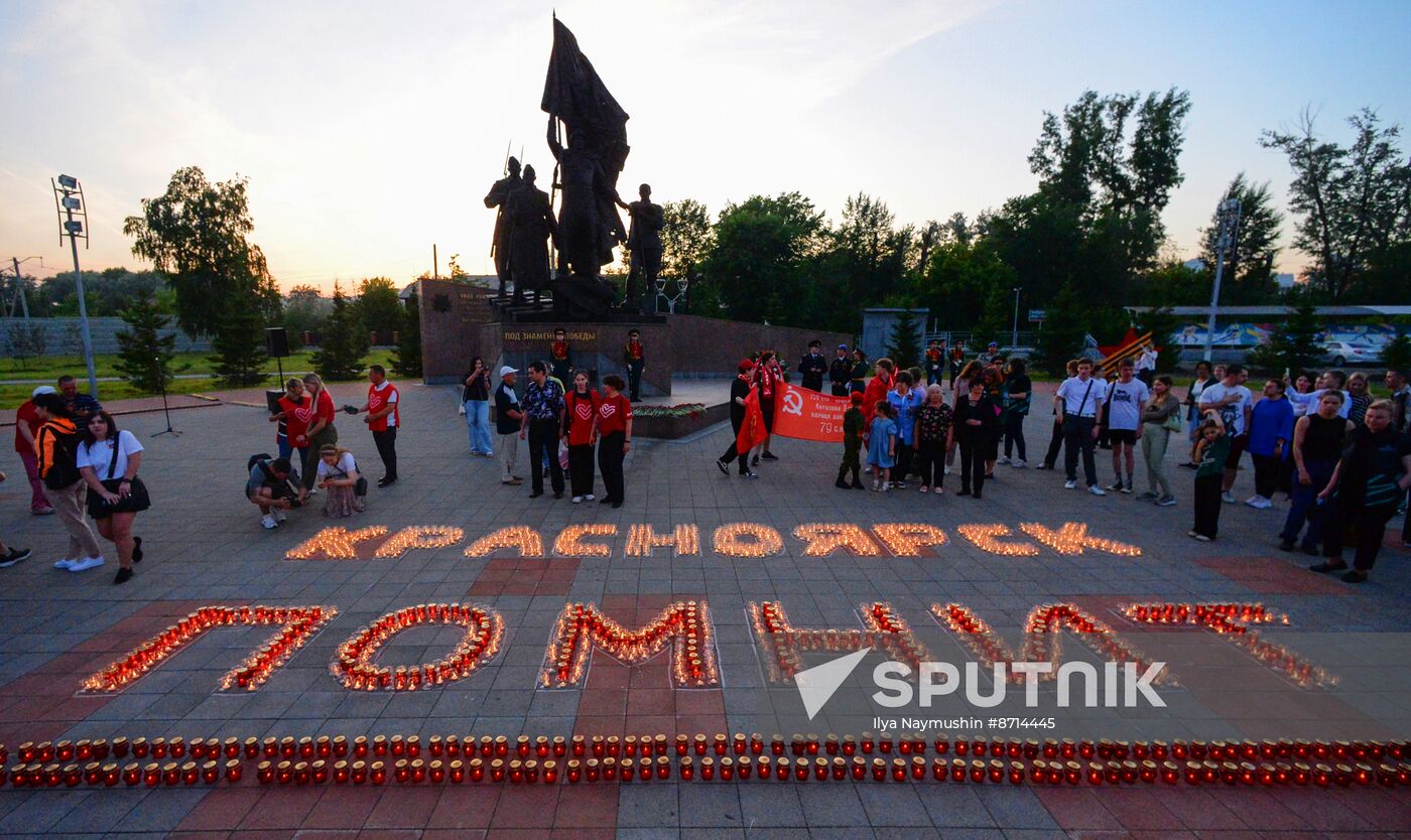 Russia Regions WWII Memory and Sorrow Day