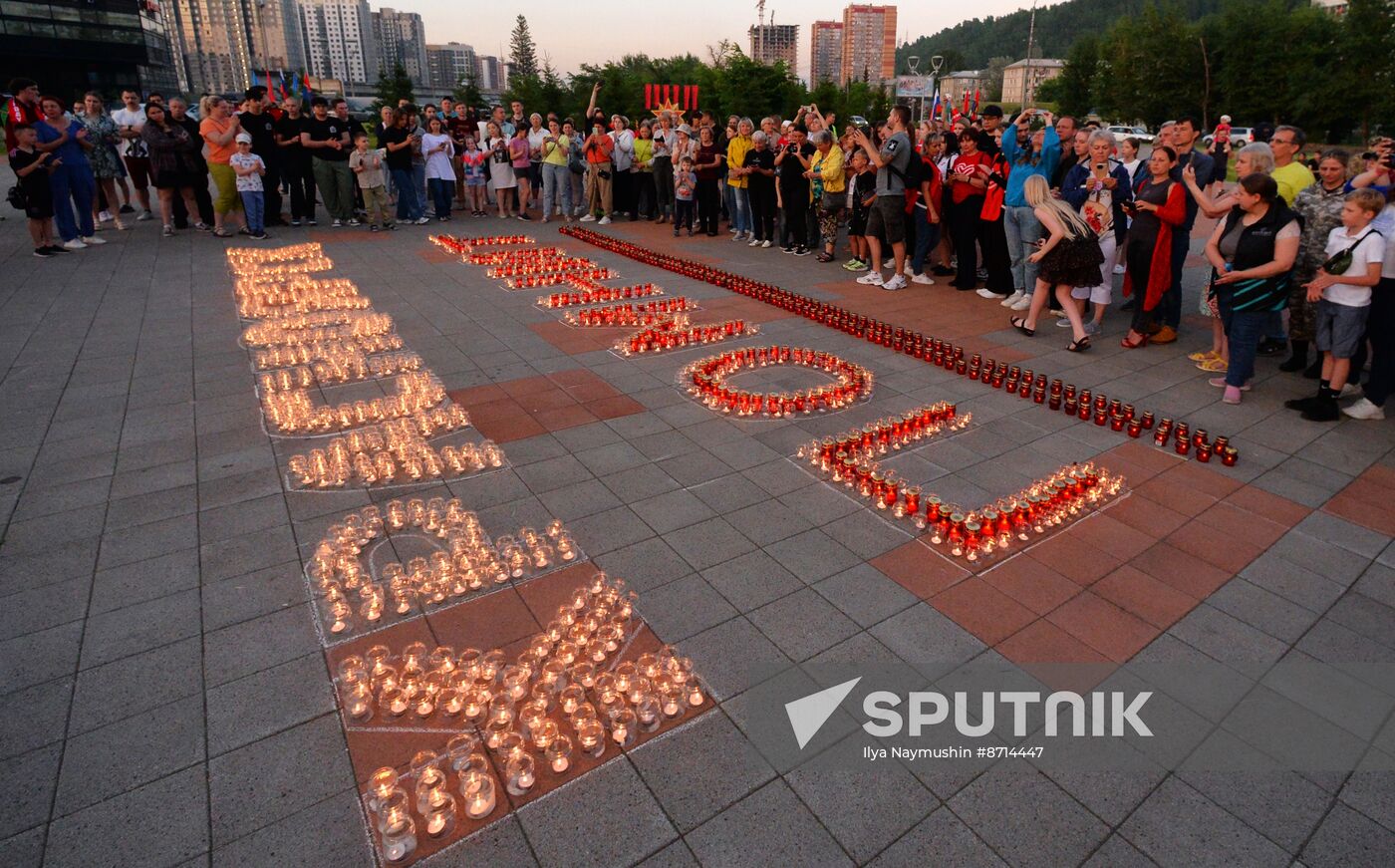 Russia Regions WWII Memory and Sorrow Day