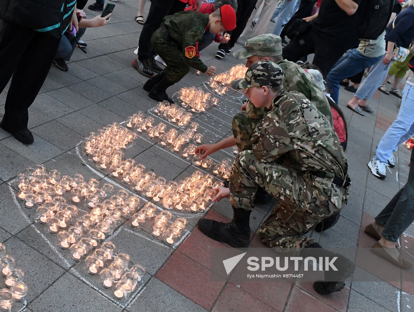 Russia Regions WWII Memory and Sorrow Day
