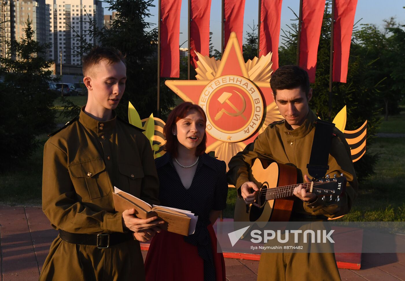 Russia Regions WWII Memory and Sorrow Day