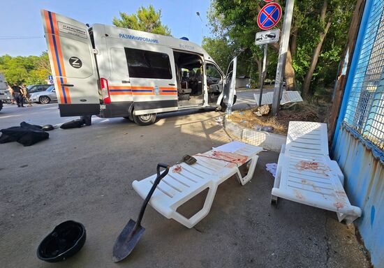 Russia Ukraine Sevastopol Attack