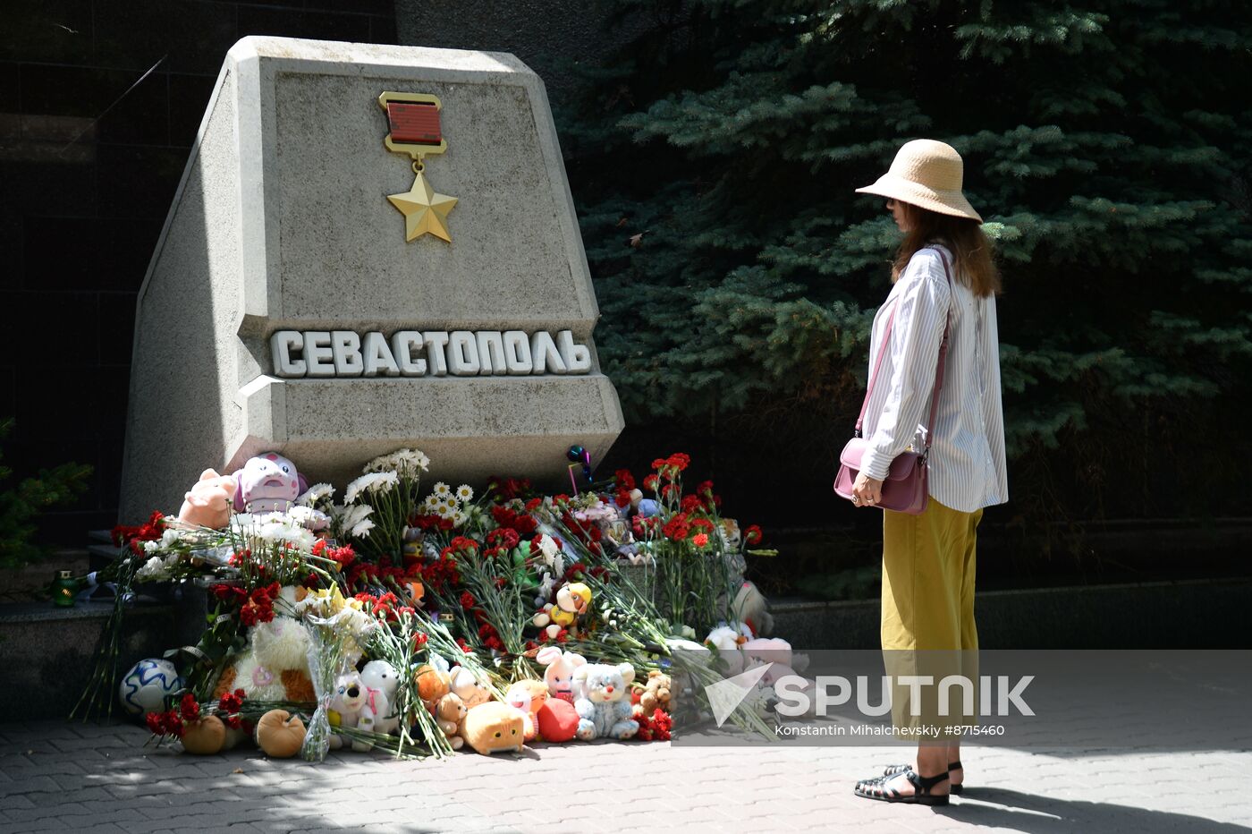 Russia Ukraine Sevastopol Attack Mourning