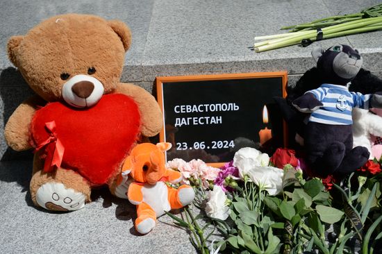 Russia Ukraine Sevastopol Attack Mourning