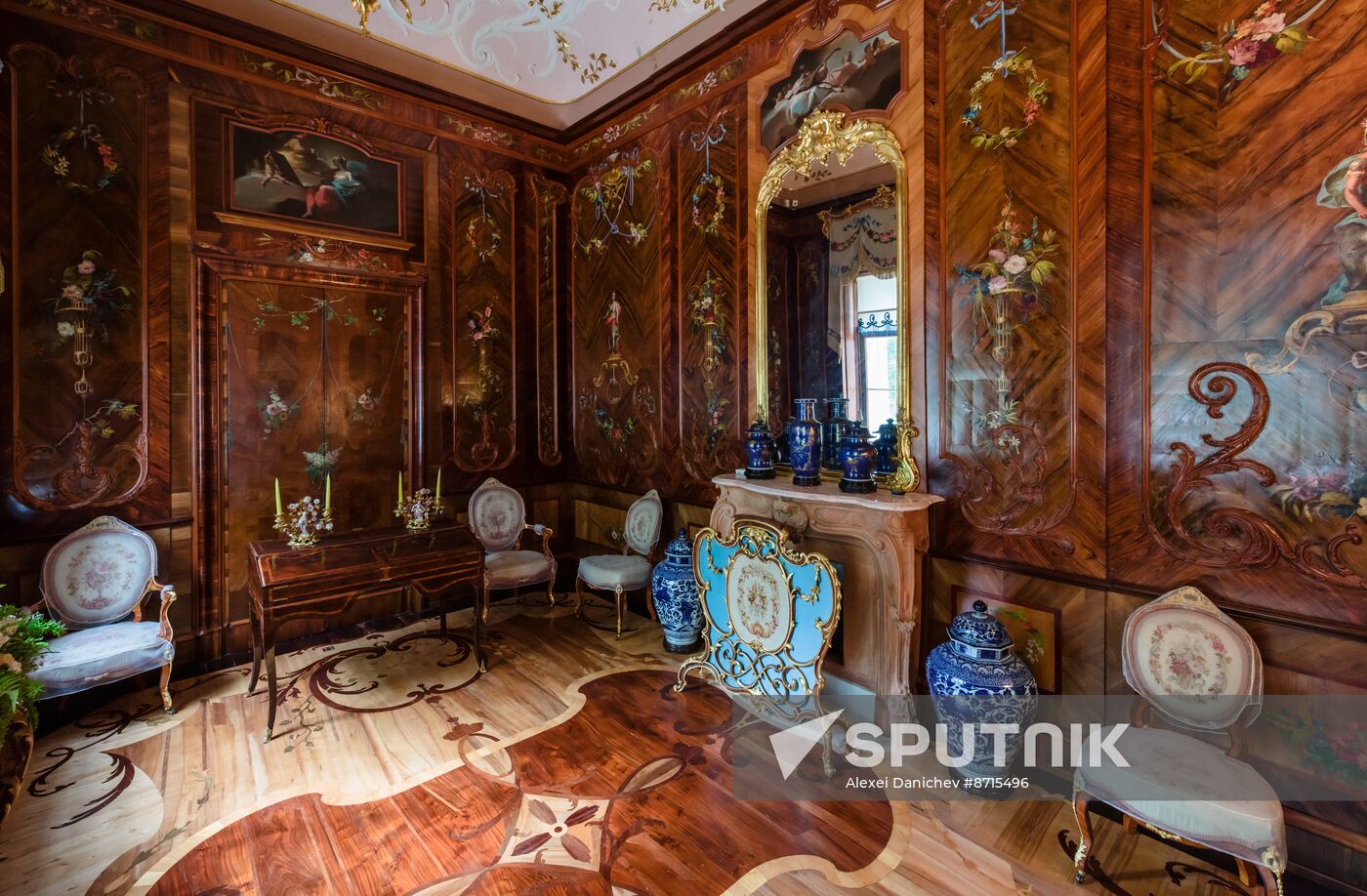 Russia Museum Peterhof Chinese Palace