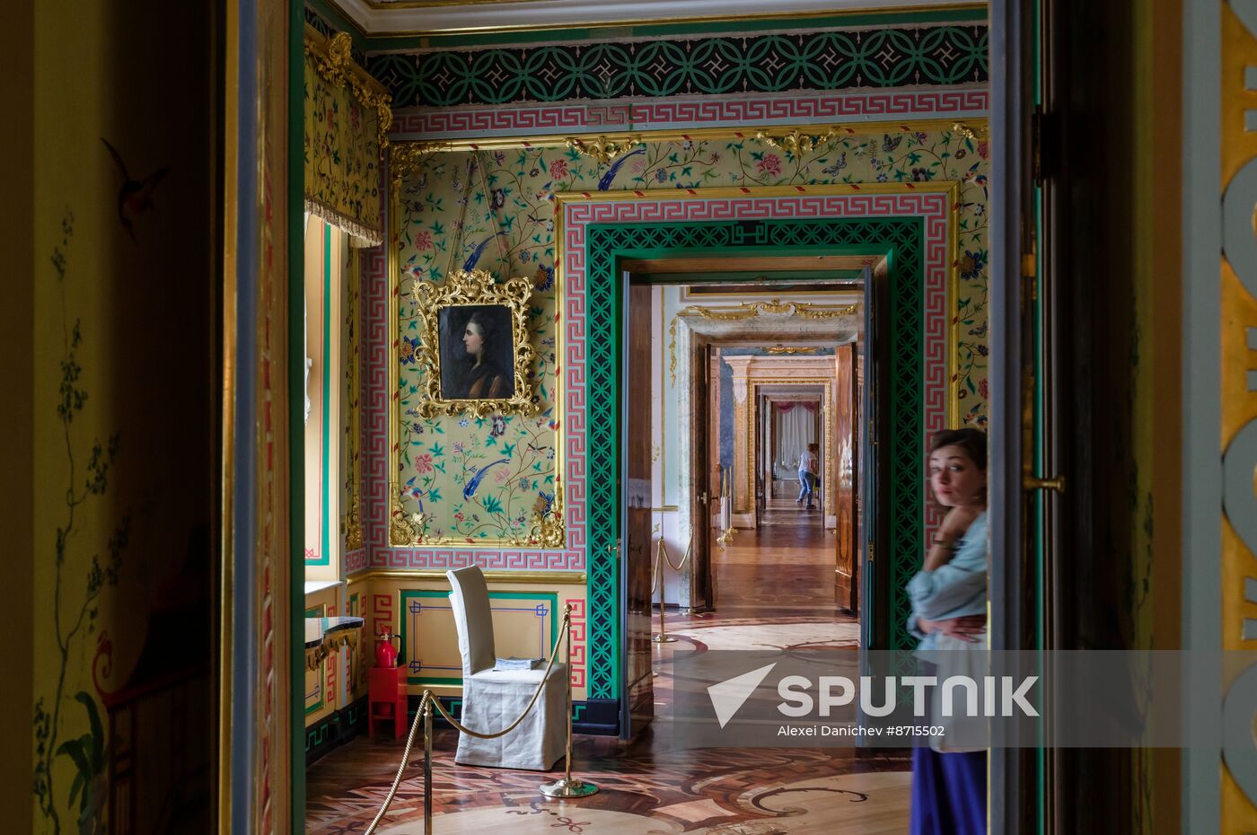 Russia Museum Peterhof Chinese Palace