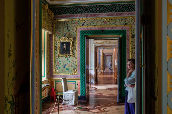 Russia Museum Peterhof Chinese Palace