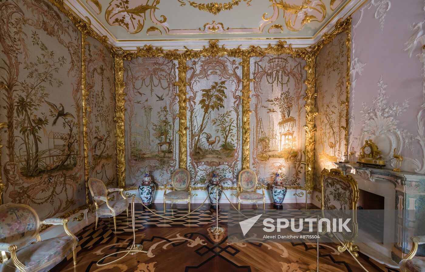Russia Museum Peterhof Chinese Palace