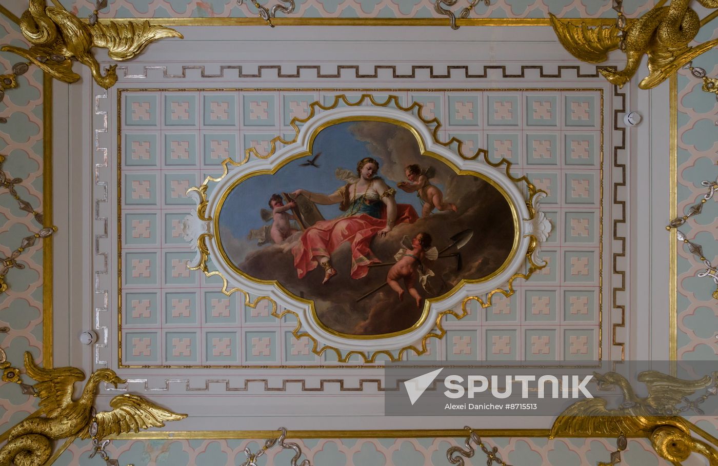 Russia Museum Peterhof Chinese Palace