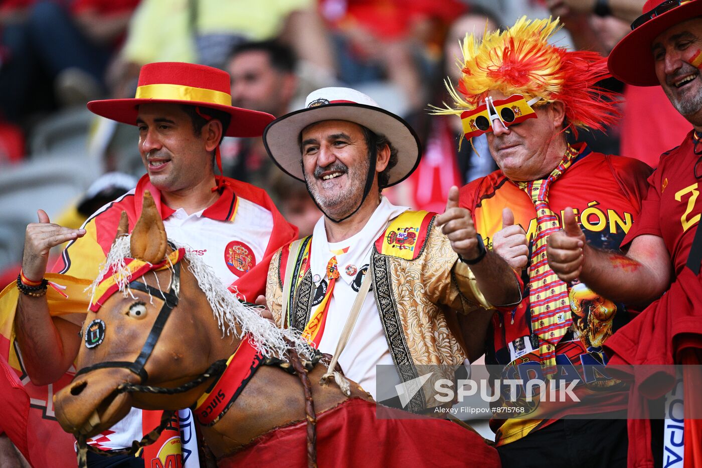 Russia Soccer Euro 2024 Albania - Spain