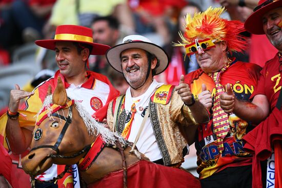 Russia Soccer Euro 2024 Albania - Spain