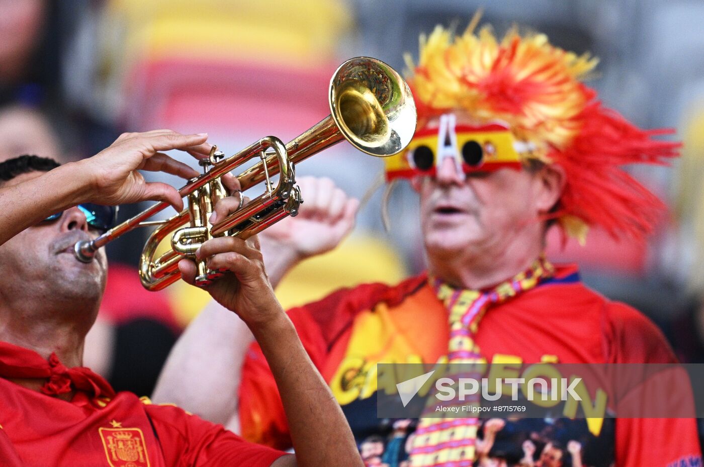 Russia Soccer Euro 2024 Albania - Spain