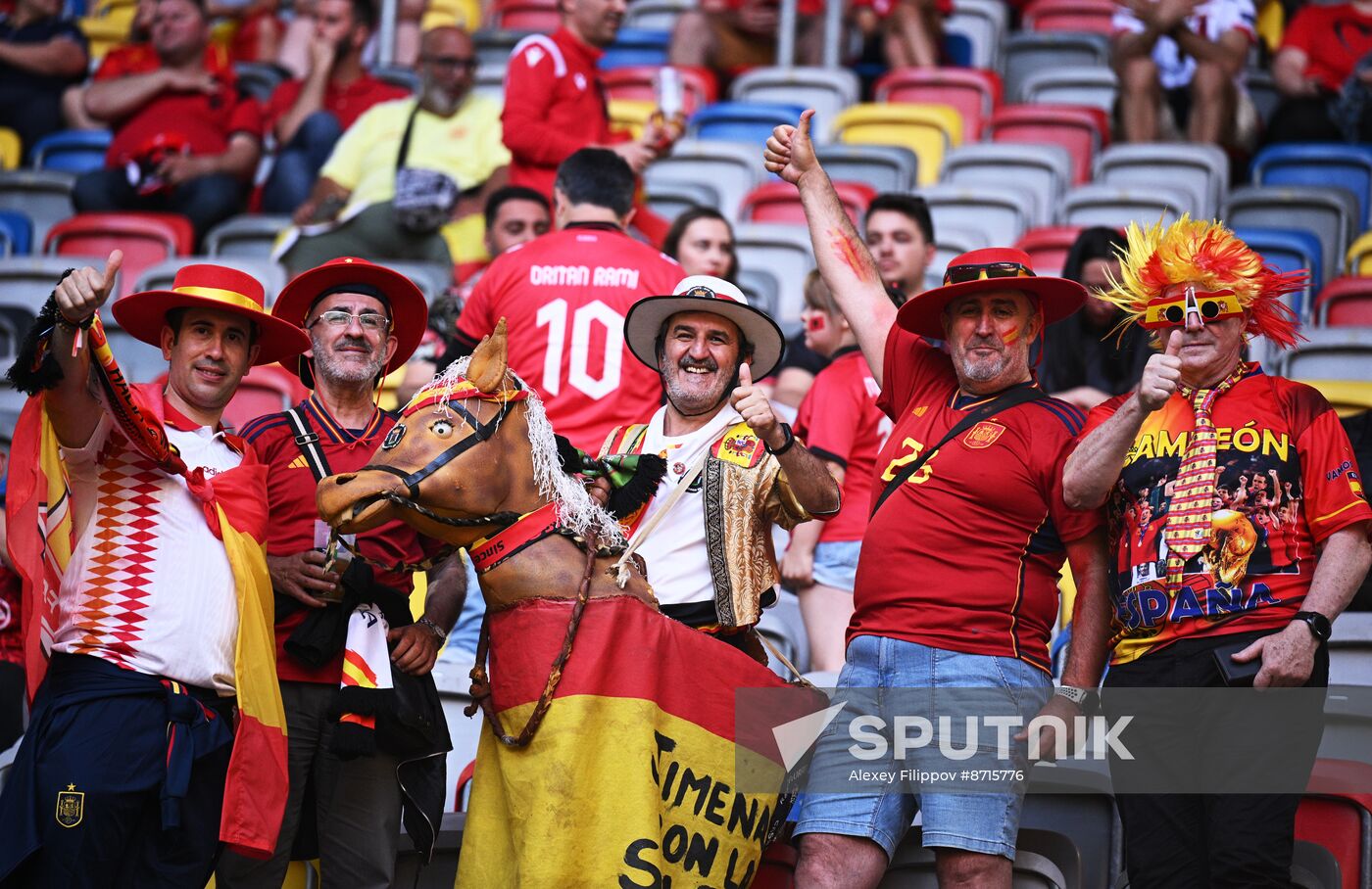Russia Soccer Euro 2024 Albania - Spain
