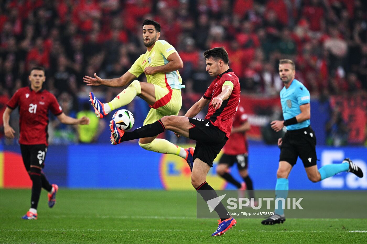 Russia Soccer Euro 2024 Albania - Spain