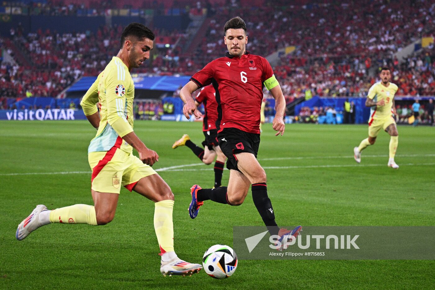 Russia Soccer Euro 2024 Albania - Spain