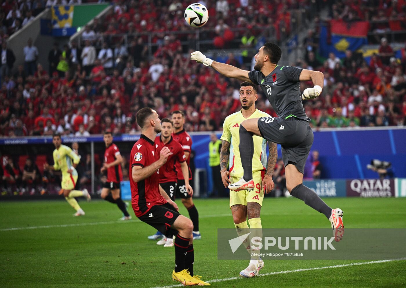 Russia Soccer Euro 2024 Albania - Spain