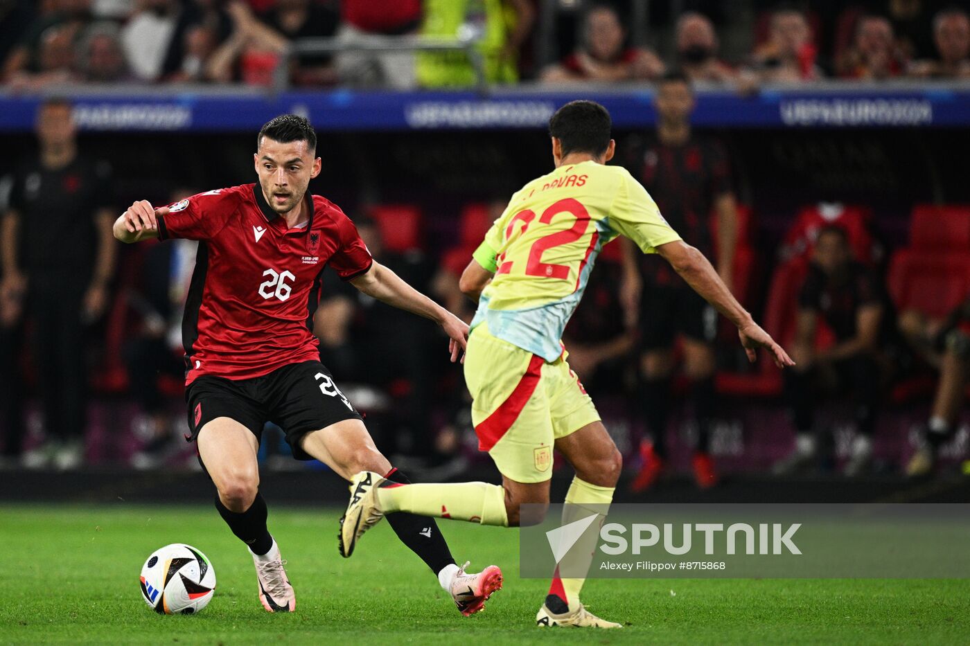 Russia Soccer Euro 2024 Albania - Spain