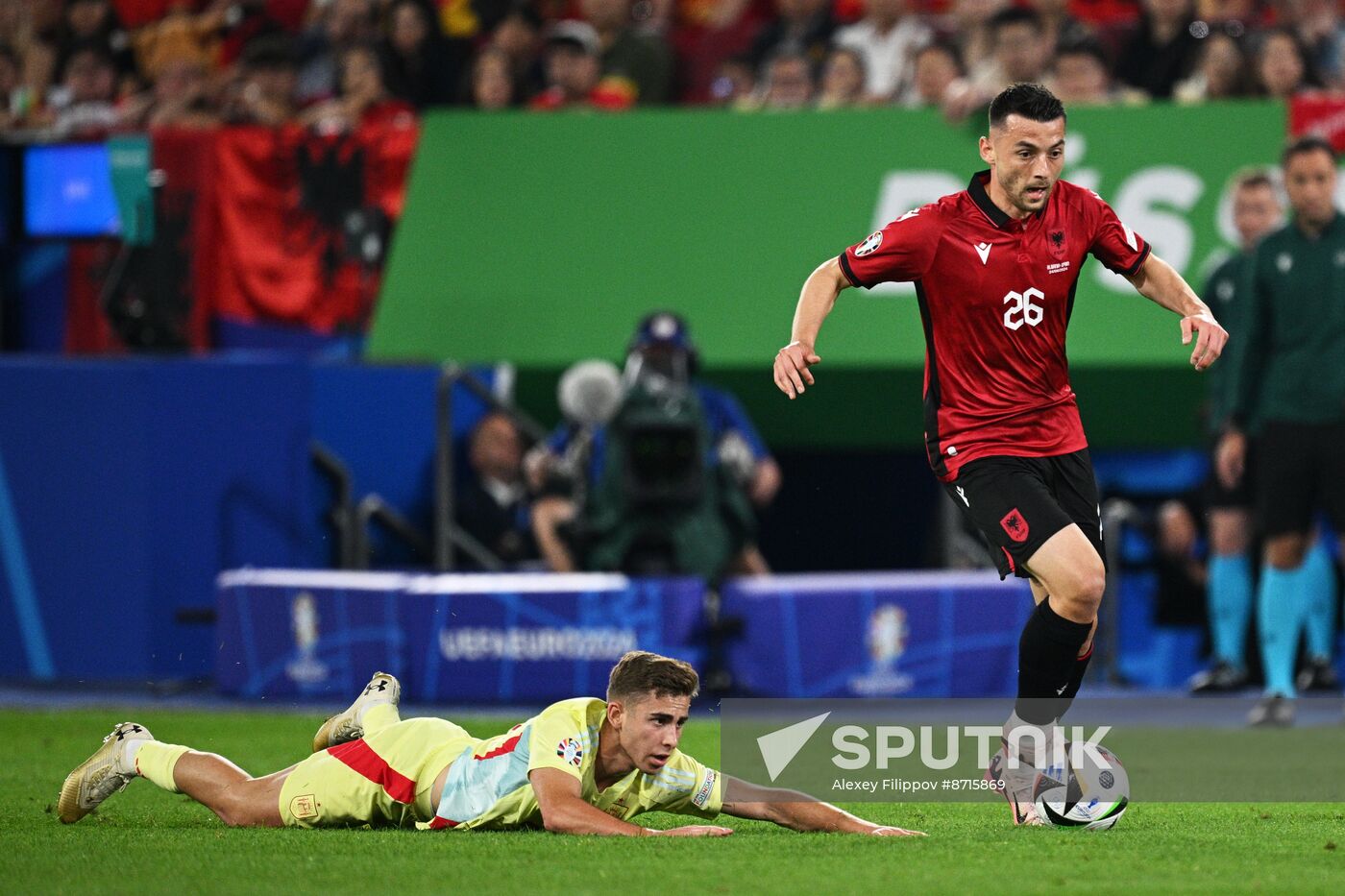 Russia Soccer Euro 2024 Albania - Spain