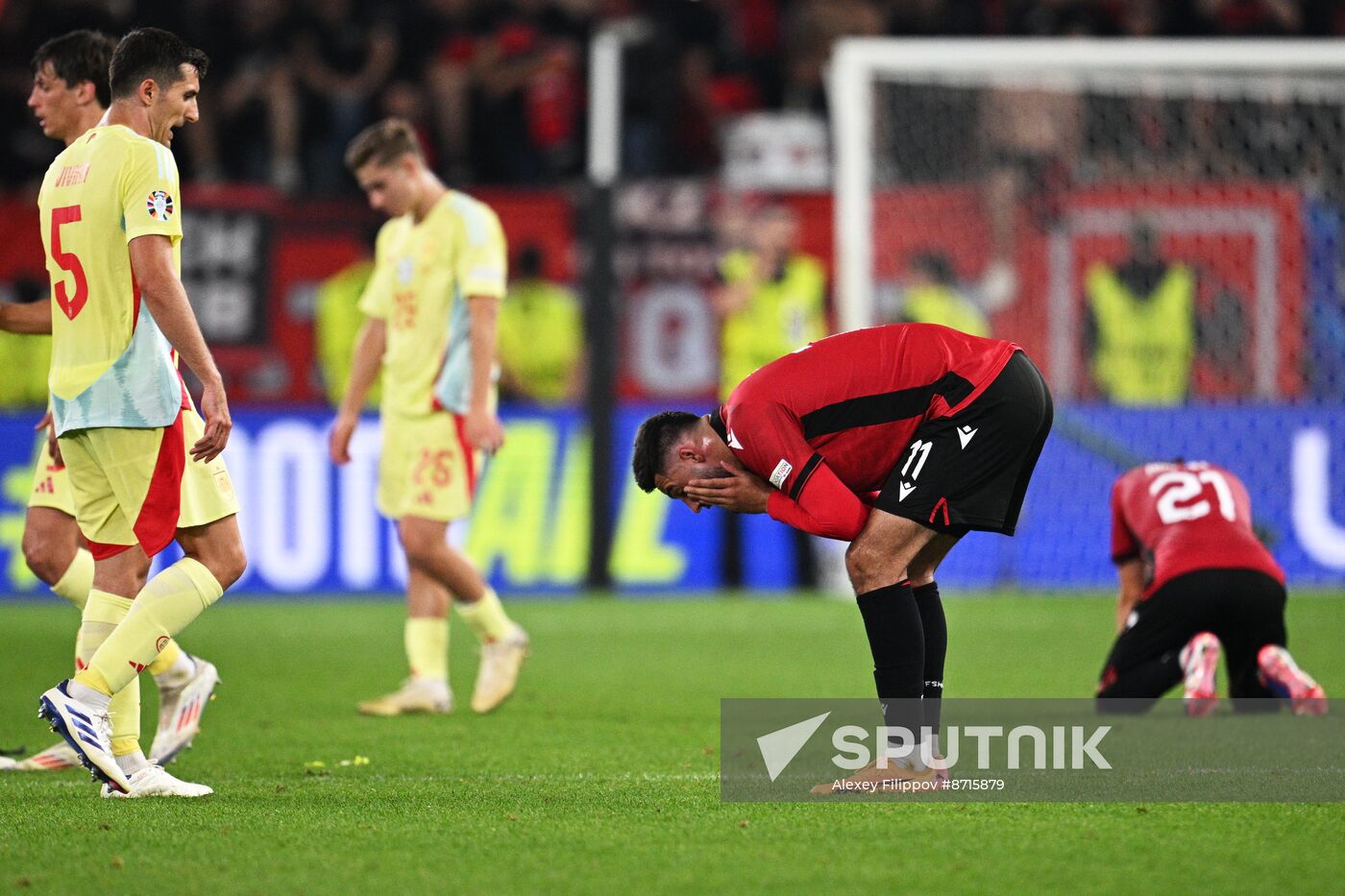 Russia Soccer Euro 2024 Albania - Spain