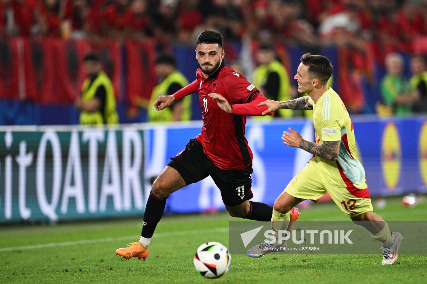 Russia Soccer Euro 2024 Albania - Spain