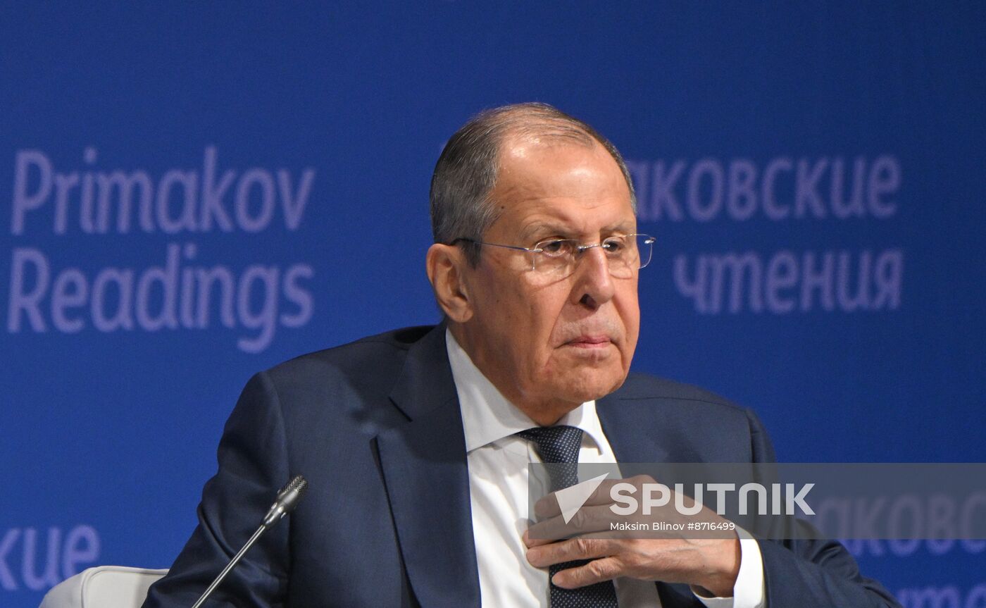 Russia Primakov Readings Forum