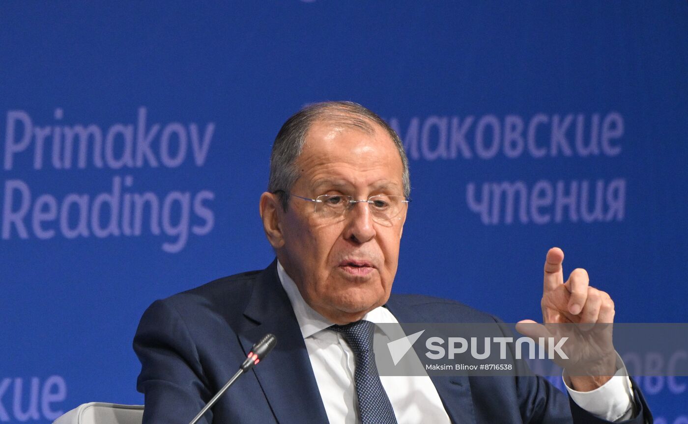 Russia Primakov Readings Forum