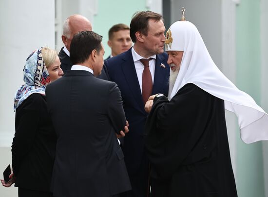 Russia Putin Trinity Sergius Lavra