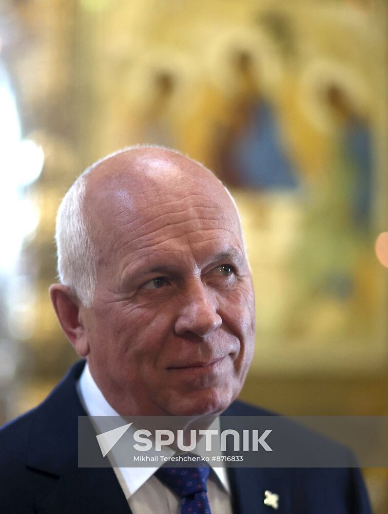 Russia Putin Trinity Sergius Lavra