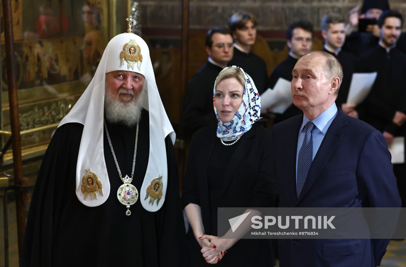 Russia Putin Trinity Sergius Lavra