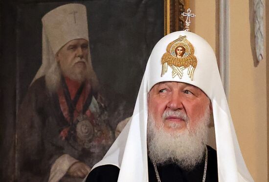 Russia Putin Trinity Sergius Lavra