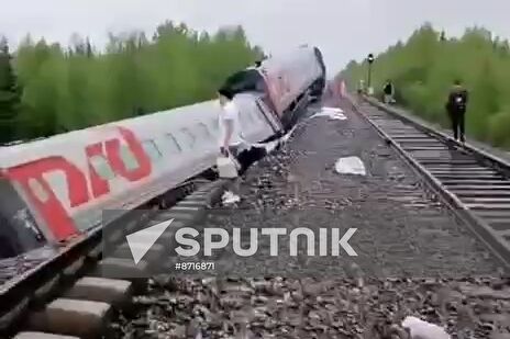 Russia Passenger Train Derailment
