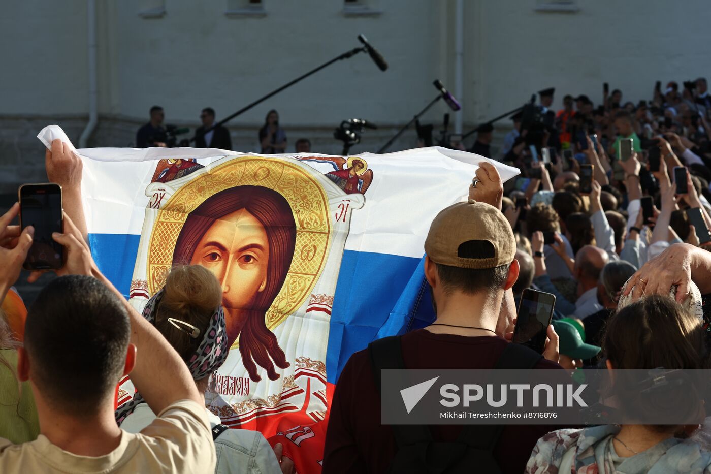 Russia Putin Trinity Sergius Lavra