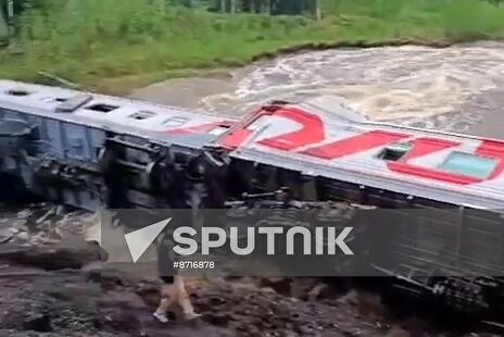 Russia Passenger Train Derailment