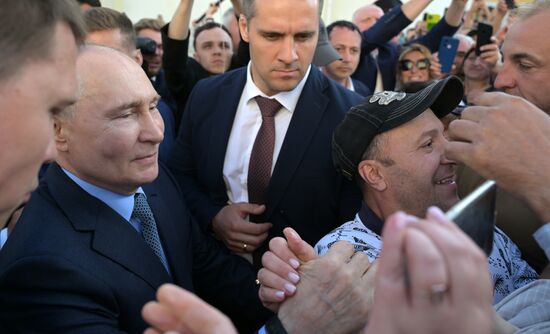 Russia Putin Trinity Sergius Lavra