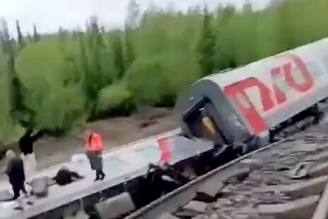 Russia Passenger Train Derailment