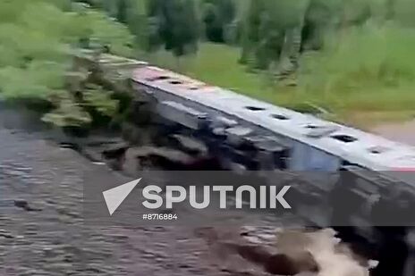 Russia Passenger Train Derailment