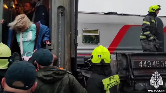 Russia Passenger Train Derailment