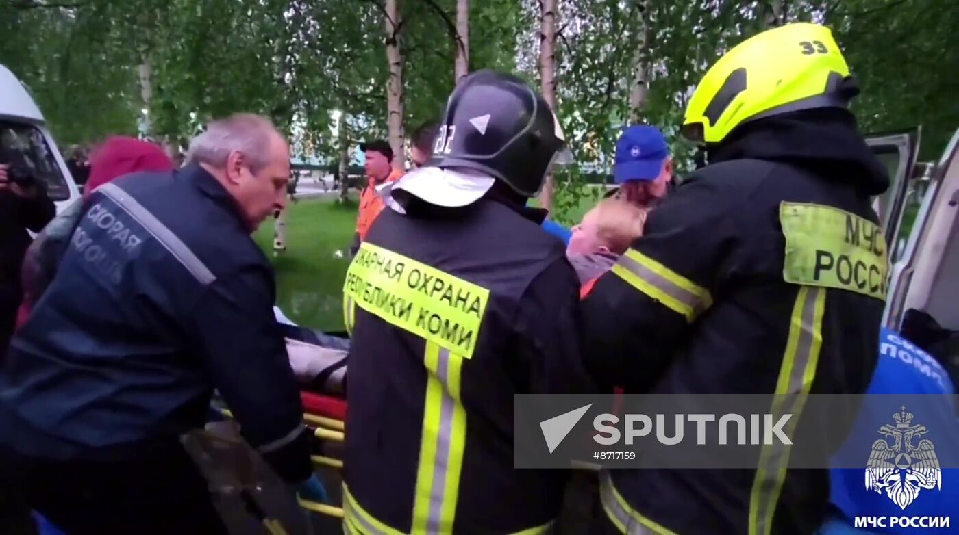 Russia Passenger Train Derailment