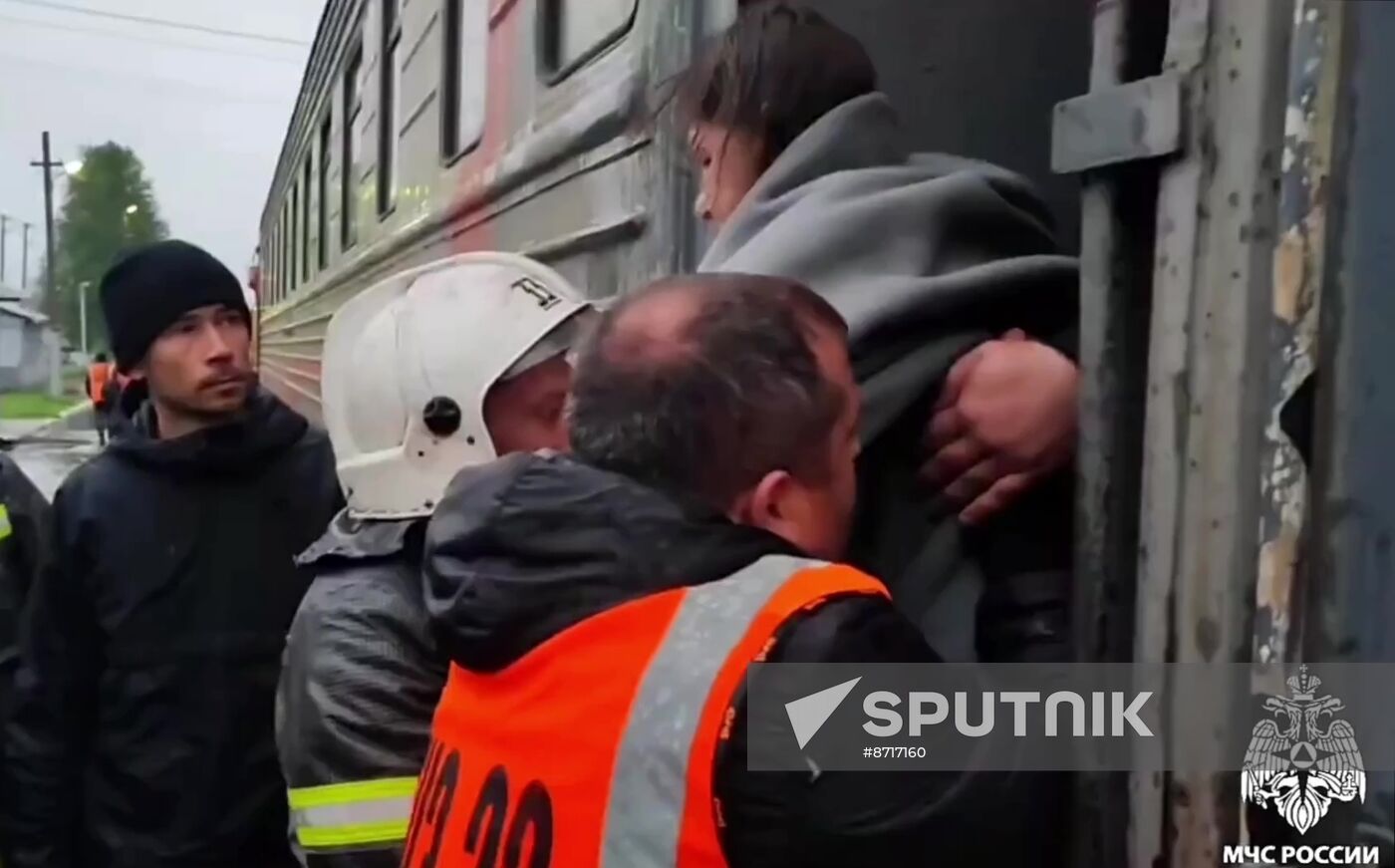 Russia Passenger Train Derailment