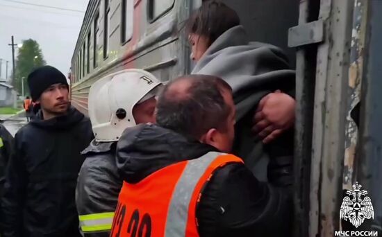 Russia Passenger Train Derailment