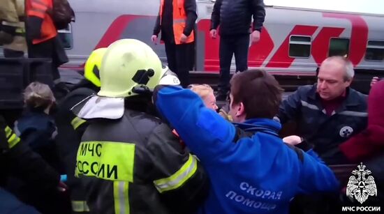 Russia Passenger Train Derailment
