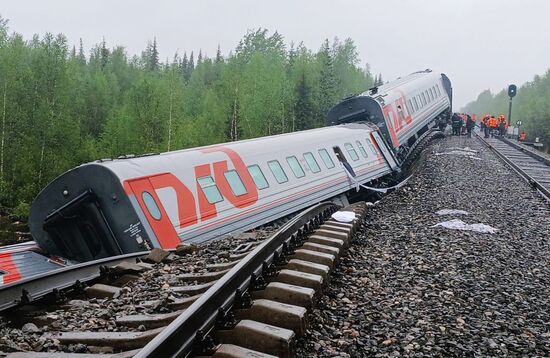Russia Passenger Train Derailment