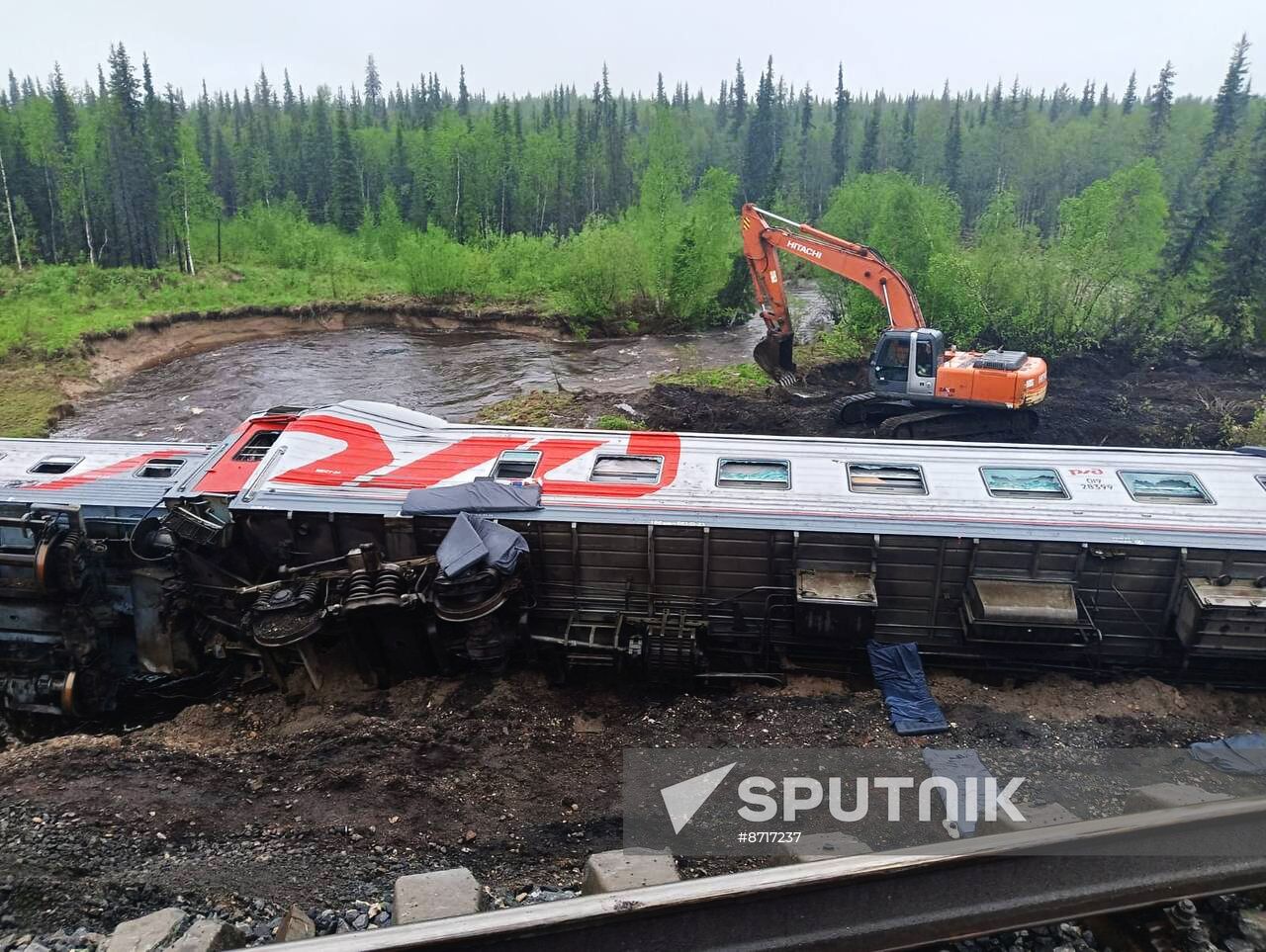 Russia Passenger Train Derailment