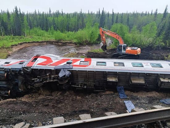 Russia Passenger Train Derailment