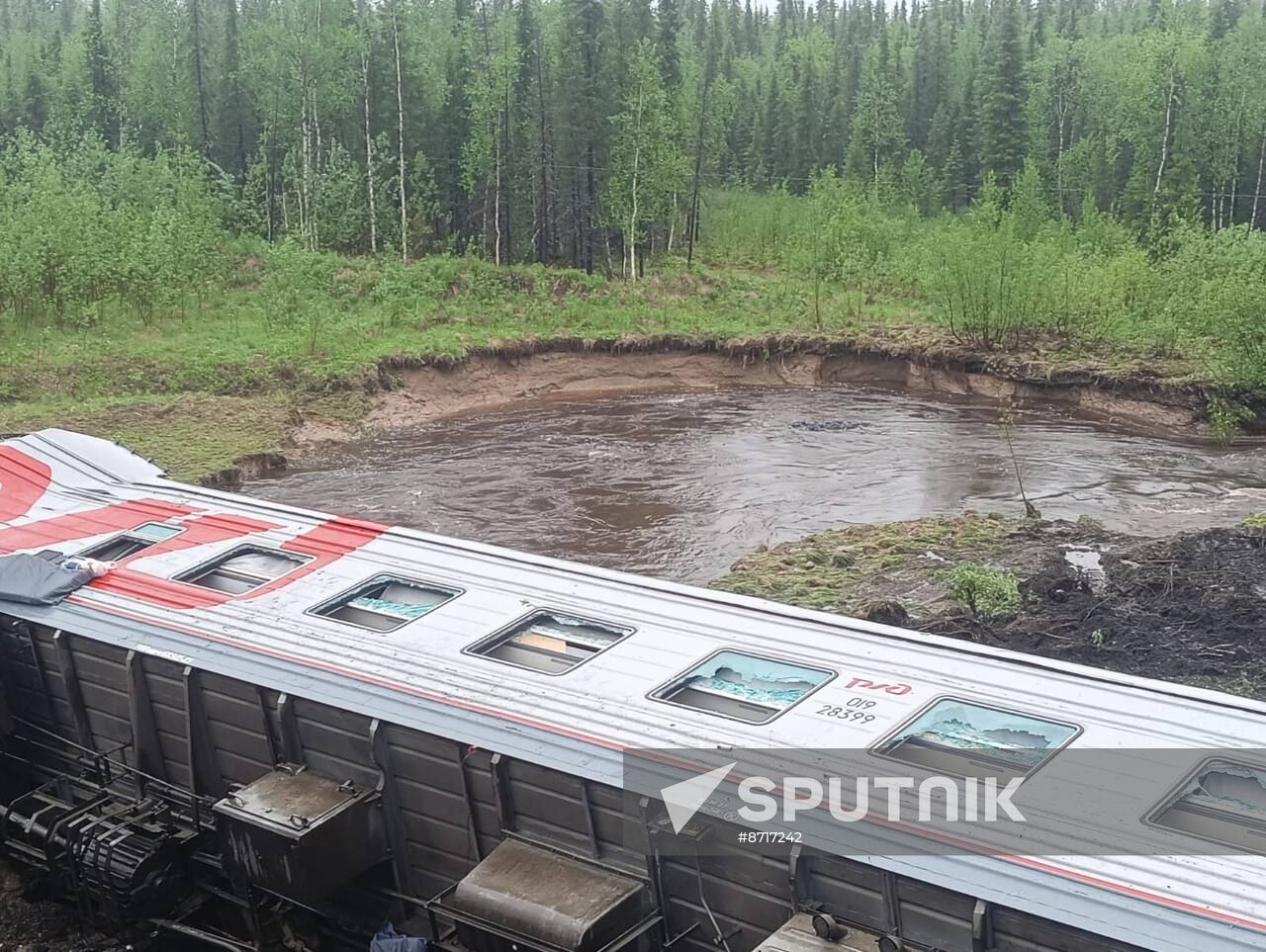 Russia Passenger Train Derailment